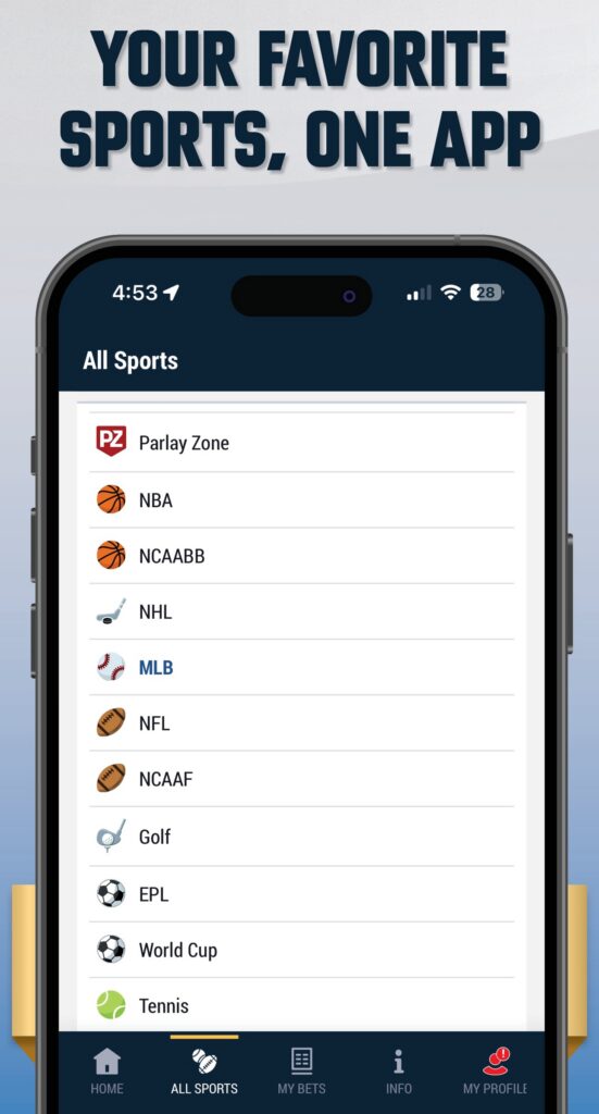 Apple App Store_Screenshots_Final5_logo_removed Boomer's Sportsbook - Your Favorite Sports, One App - Mobile App mockup